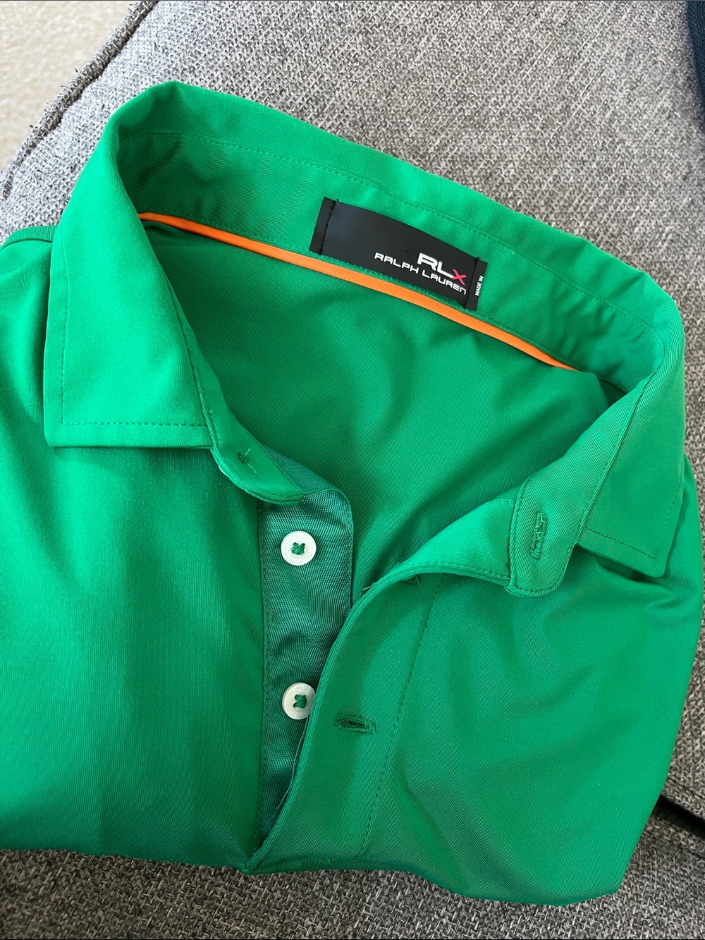 Ralph Lauren RLX Bright Green Polo